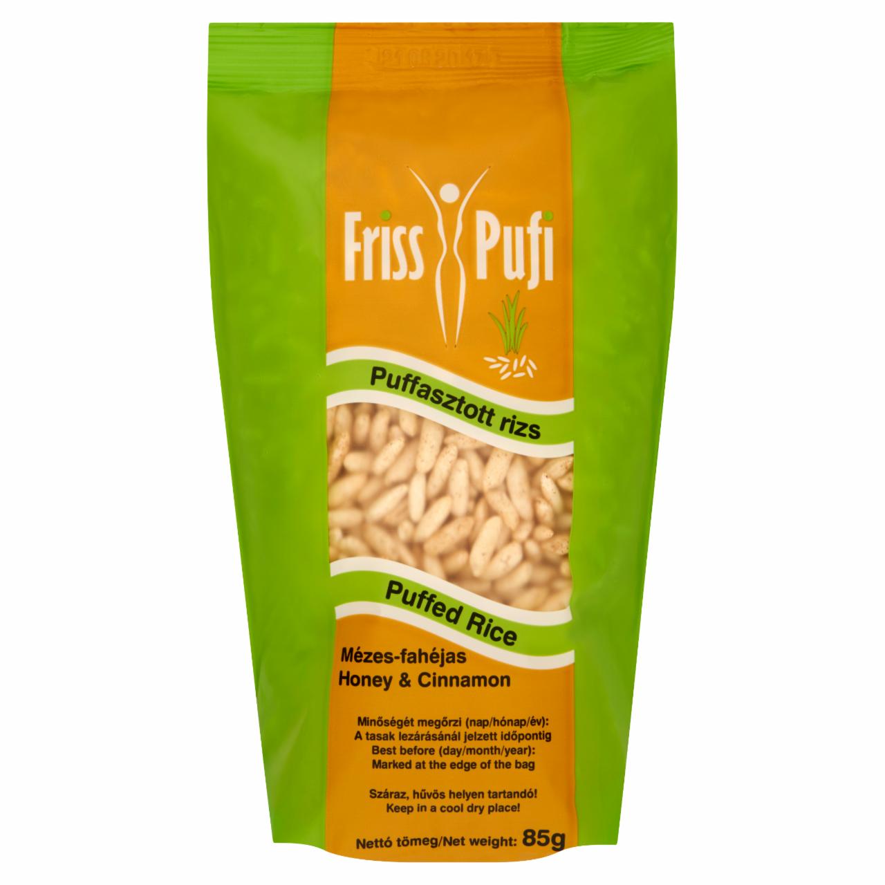 Képek - Friss Pufi mézes-fahéjas puffasztott rizs 85 g