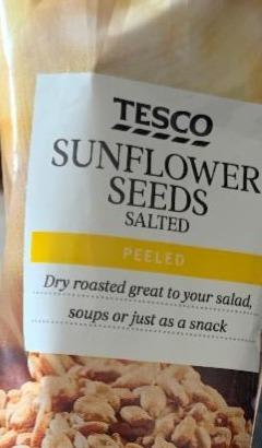 Képek - Tesco hántolt, pörkölt, sózott napraforgómag