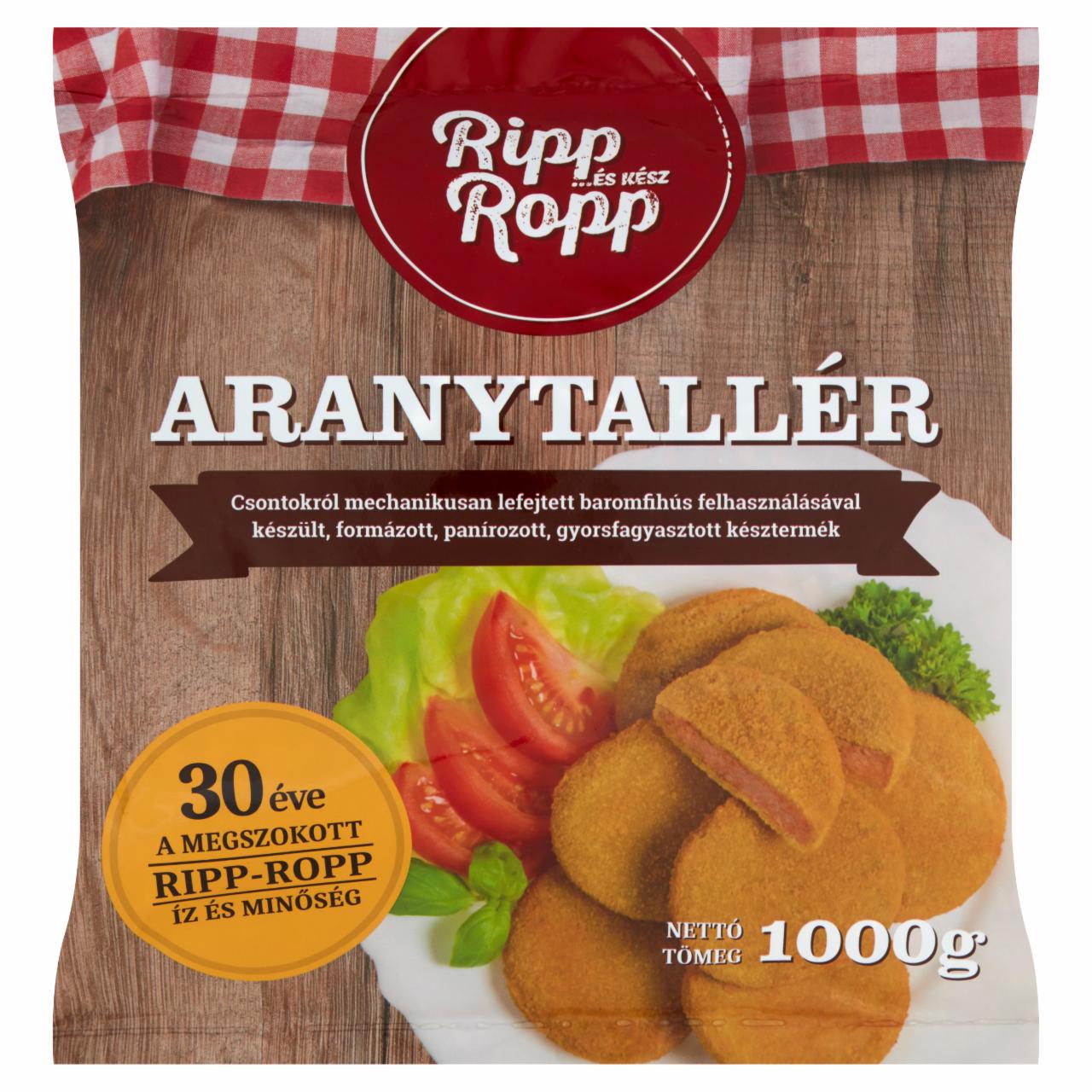 Képek - Ripp-Ropp gyorsfagyasztott aranytallér 1000 g