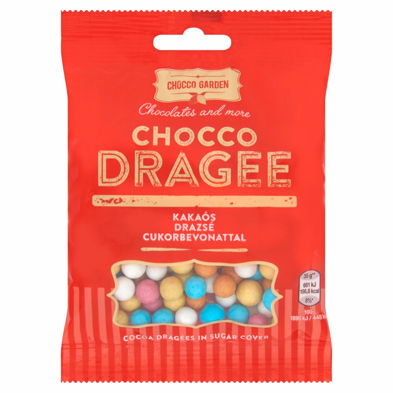 Képek - Chocco Garden Chocco Dragee kakaós drazsé cukorbevonattal 70 g