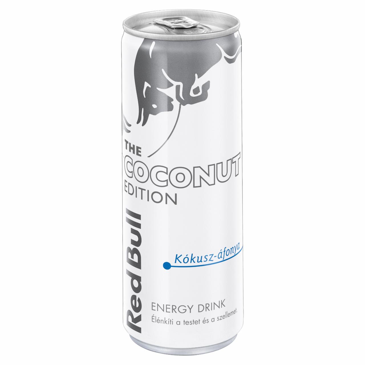 Képek - Red Bull The Coconut Edition energiaital kókusz és áfonya ízesítéssel 250 ml