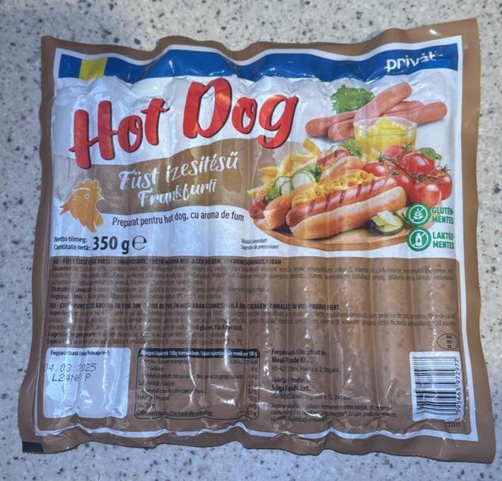 Képek - Hot Dog Füst ízesítésű Frankfurti Privát