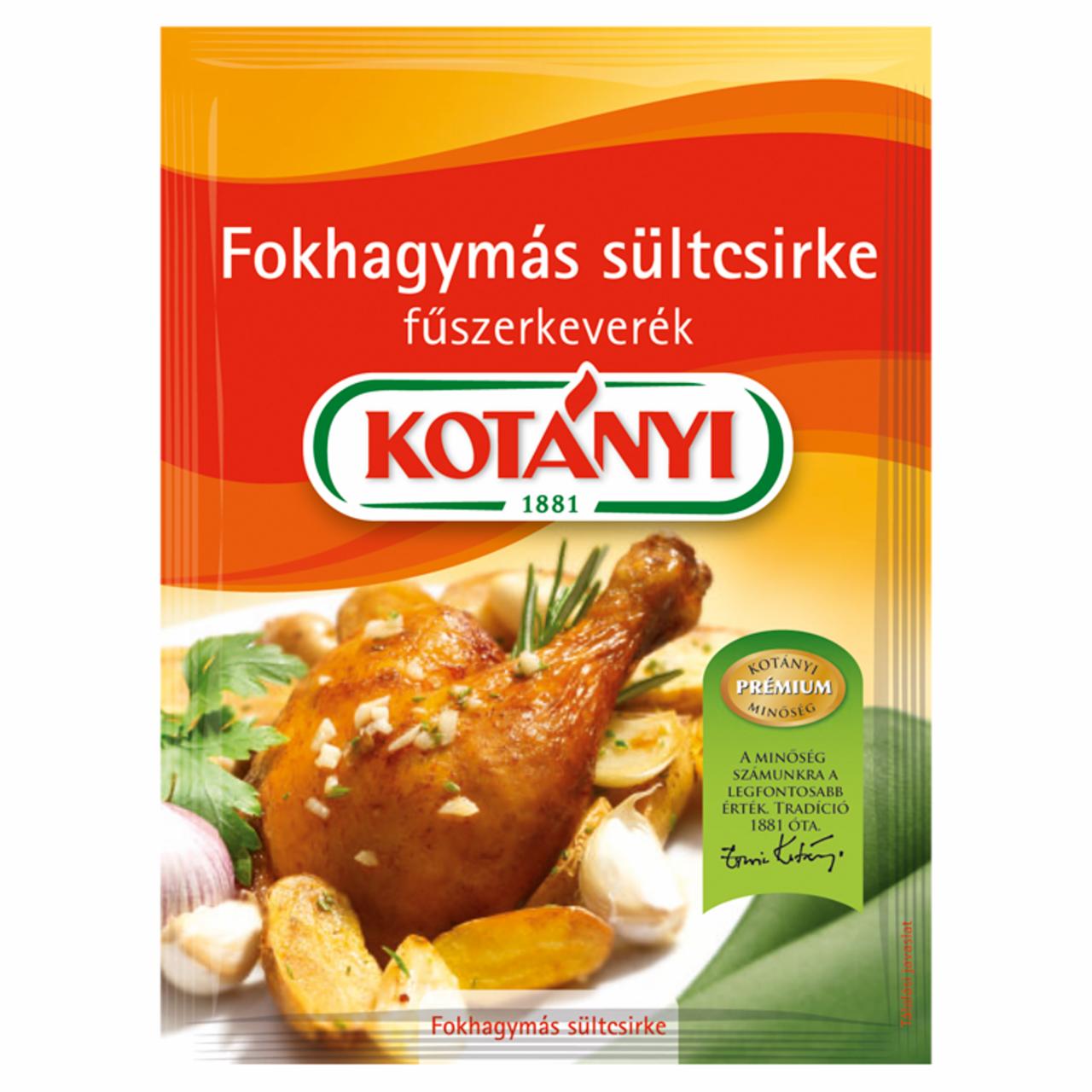 Képek - Kotányi fokhagymás sültcsirke fűszerkeverék 30 g