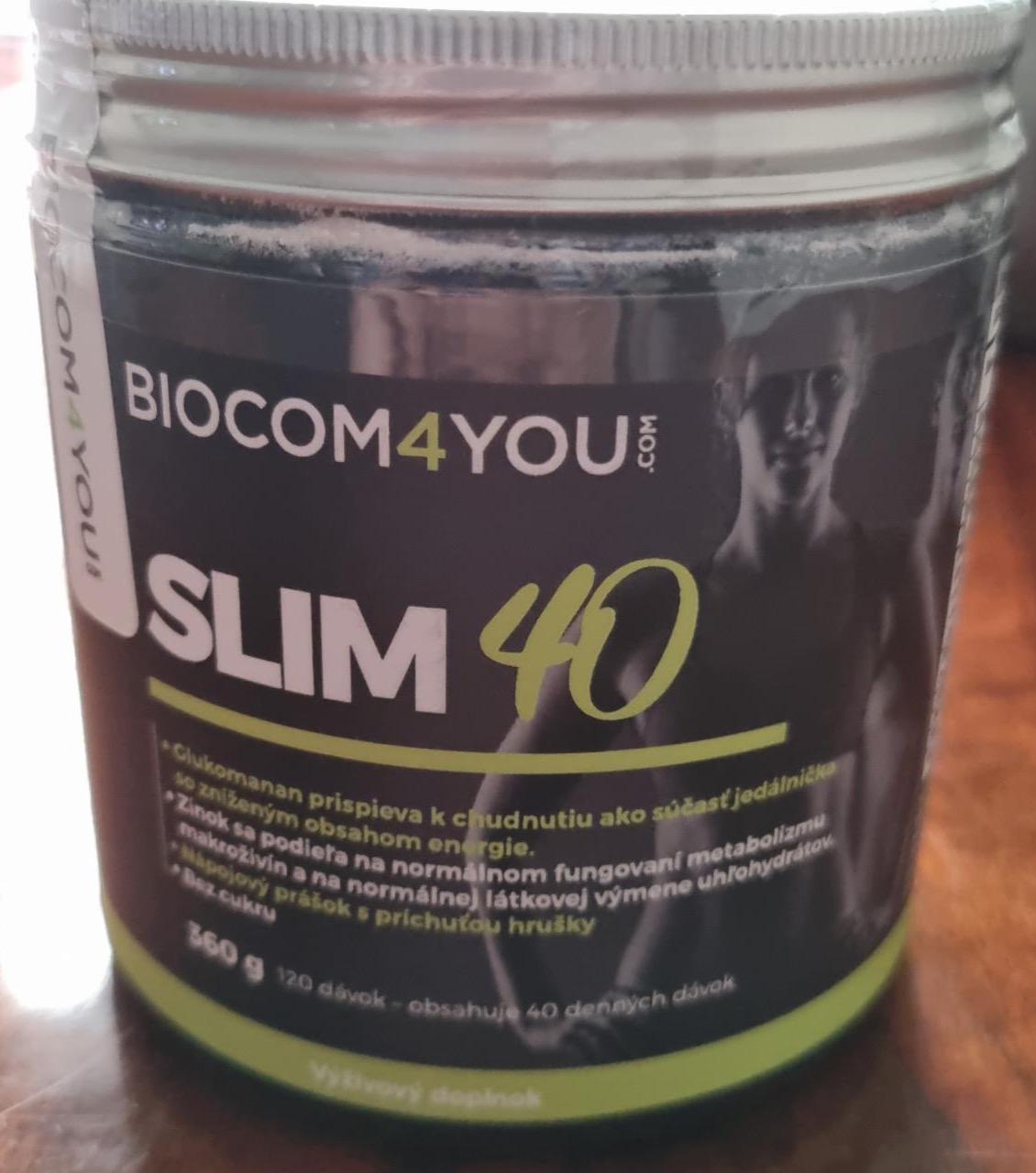 Képek - Slim 40 - körte Biocom4you