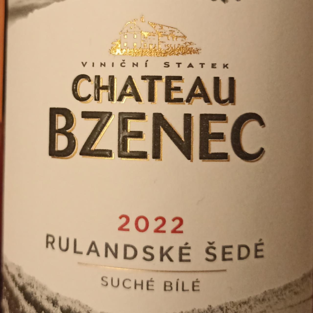 Képek - Chateau Bzenec Rulandské šedé suché bílé