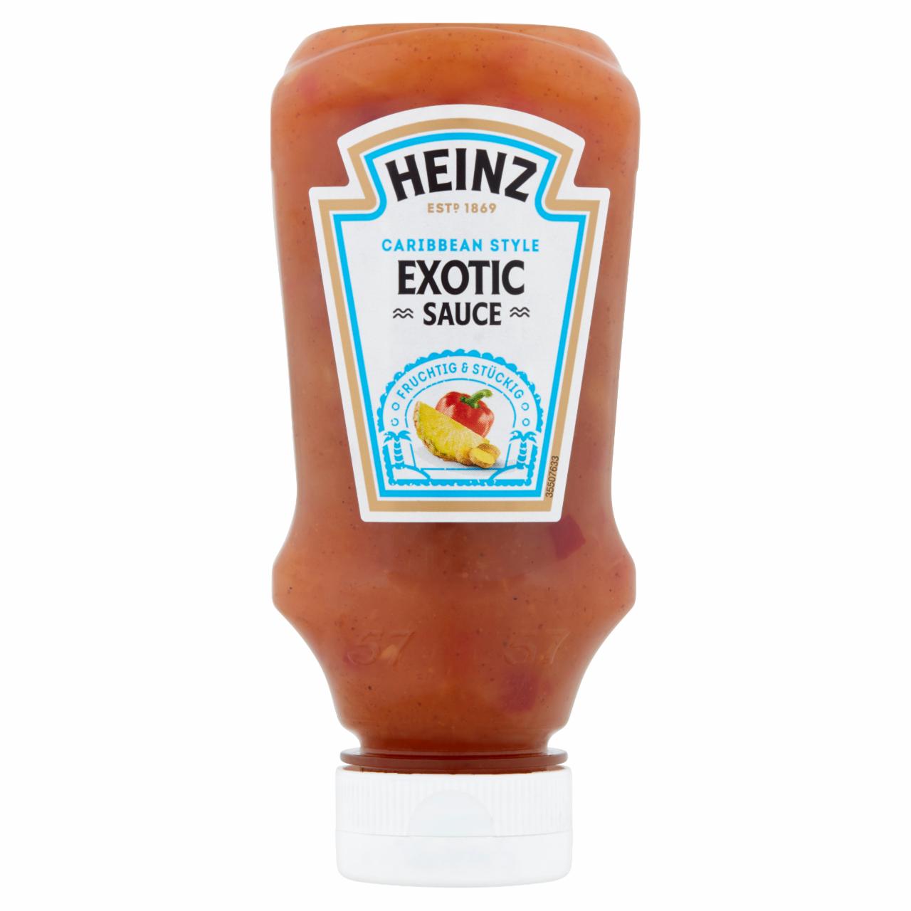 Képek - Heinz gyümölcsös-pikáns szósz ananászdarabokkal 260 g