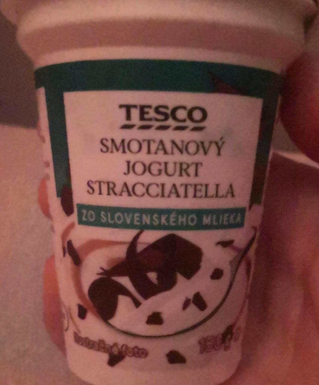 Képek - Smotanový jogurt stracciatella Tesco