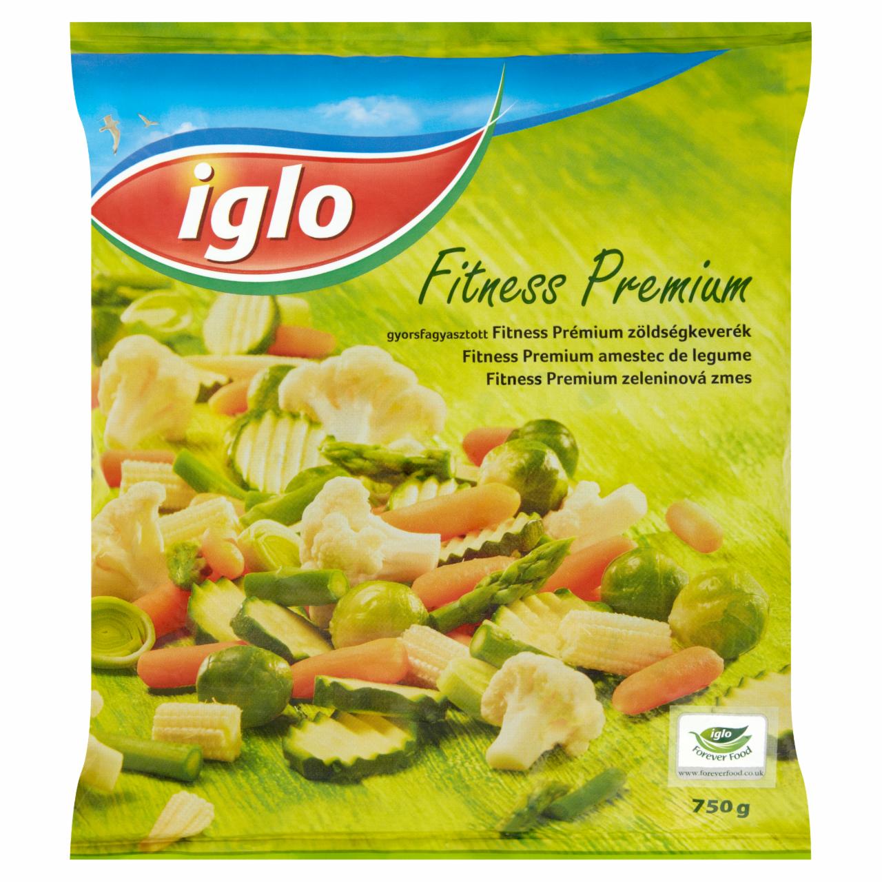 Képek - Iglo gyorsfagyasztott fitness prémium zöldségkeverék 750 g