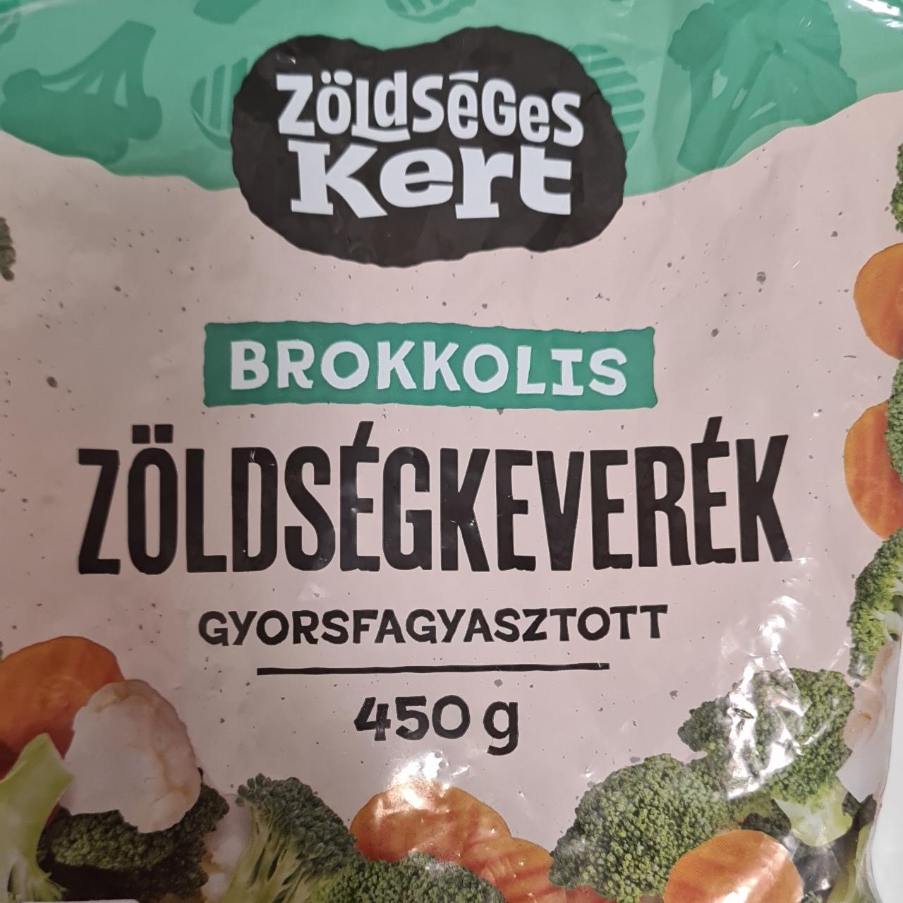 Képek - Brokkolis zöldségkeverék gyorsfagyasztott Zöldségeskert