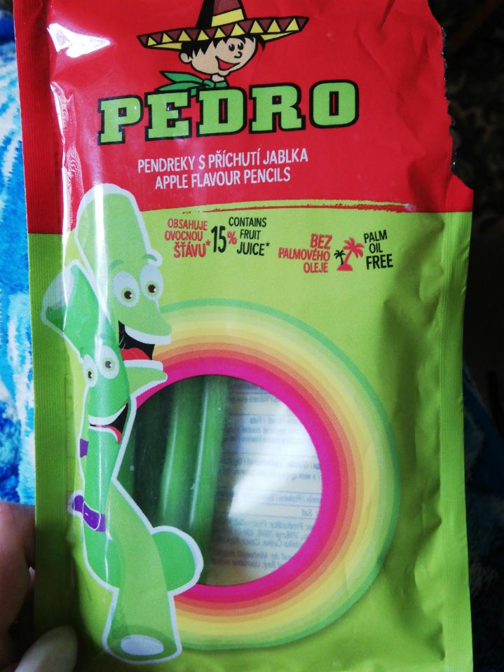 Képek - Pedro Apple Flavour Pencils gyümölcsös ízű gumicukor 85 g