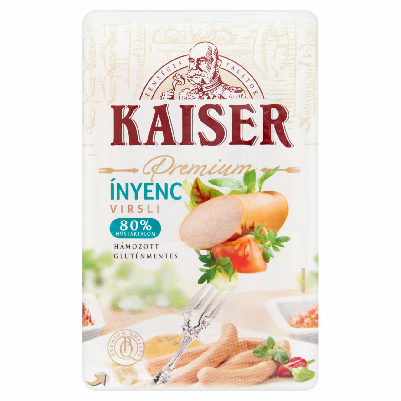 Képek - Kaiser Premium hámozott ínyenc virsli 220 g