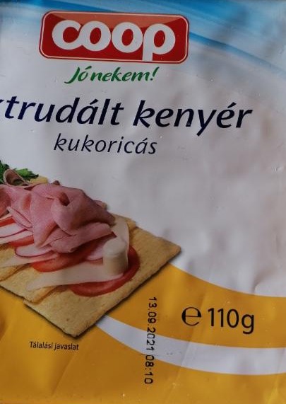 Képek - Extrudált kenyér kukoricás Coop