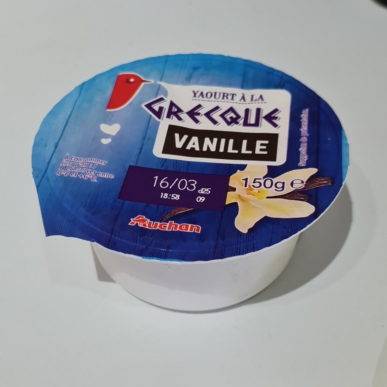 Képek - Yaourt á la Grecque vanille Auchan