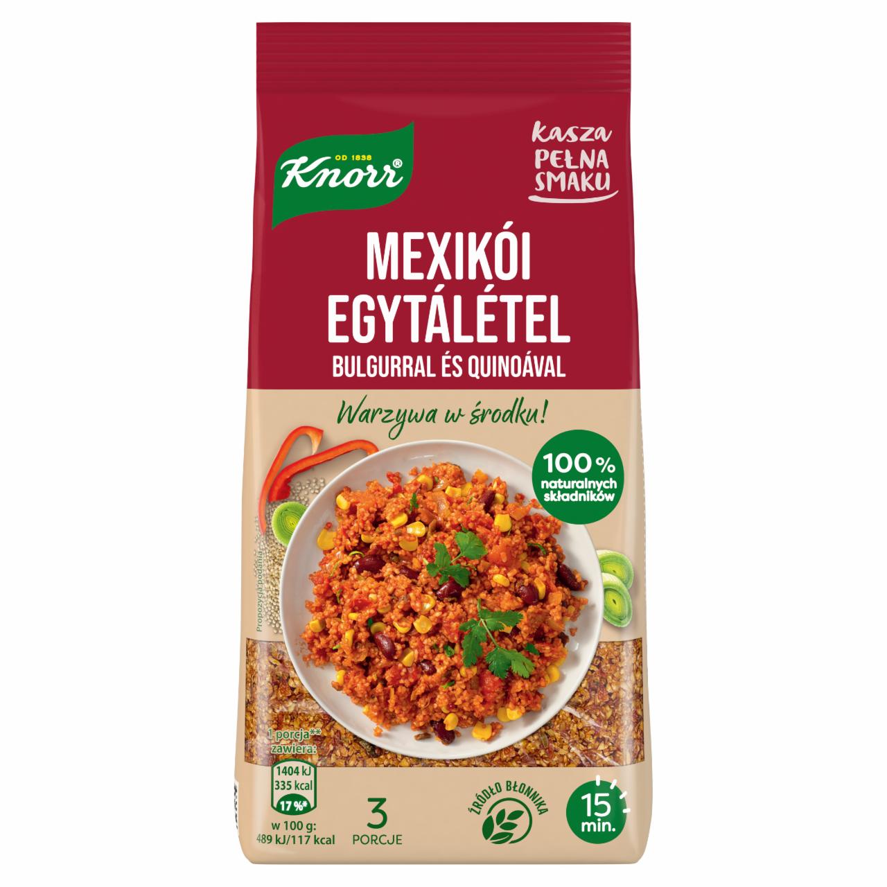 Képek - Knorr mexikói egytálétel alap bulgurral és quinoaval 150 g