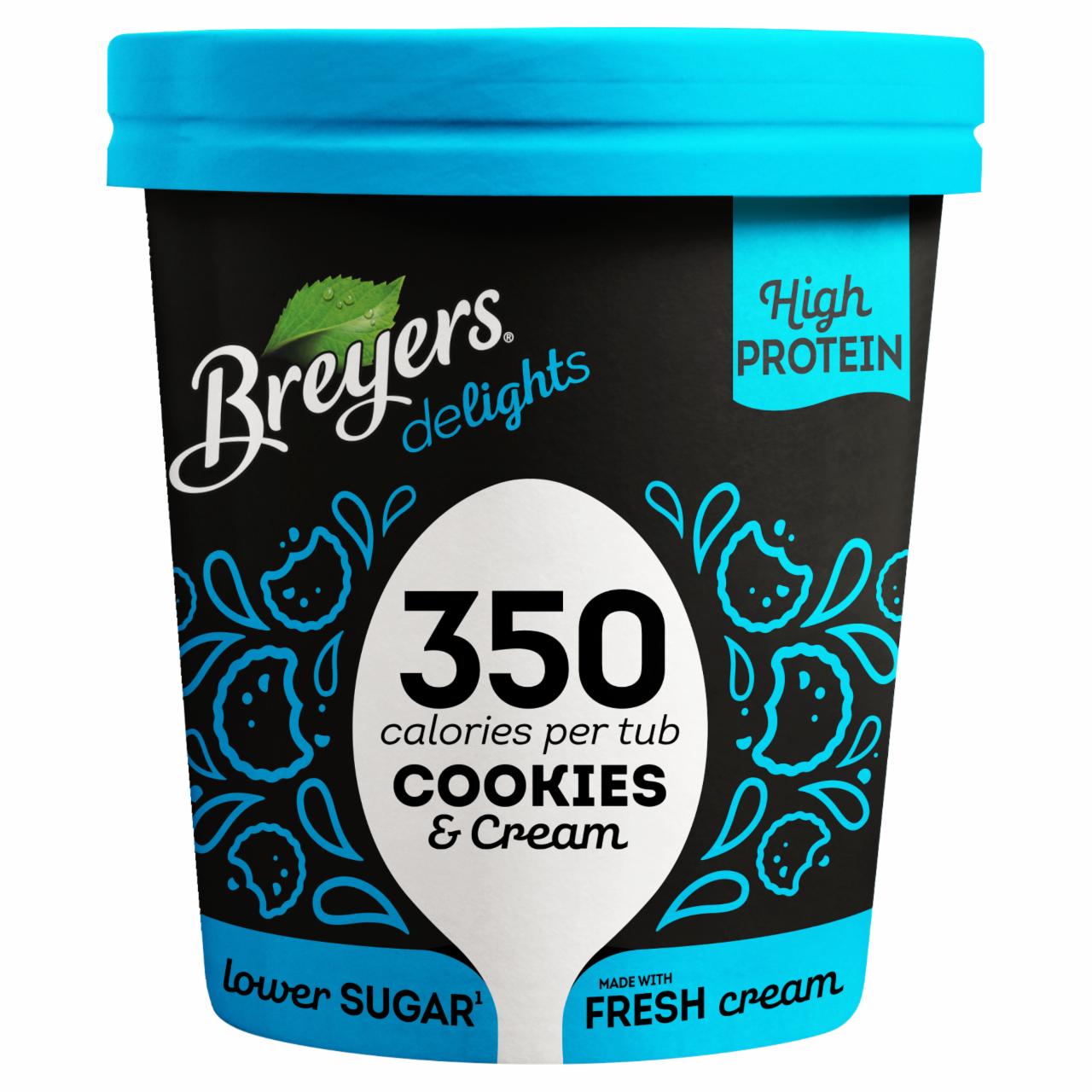 Képek - Breyers vanília jégkrém kakaós kekszdarabkákkal 500 ml