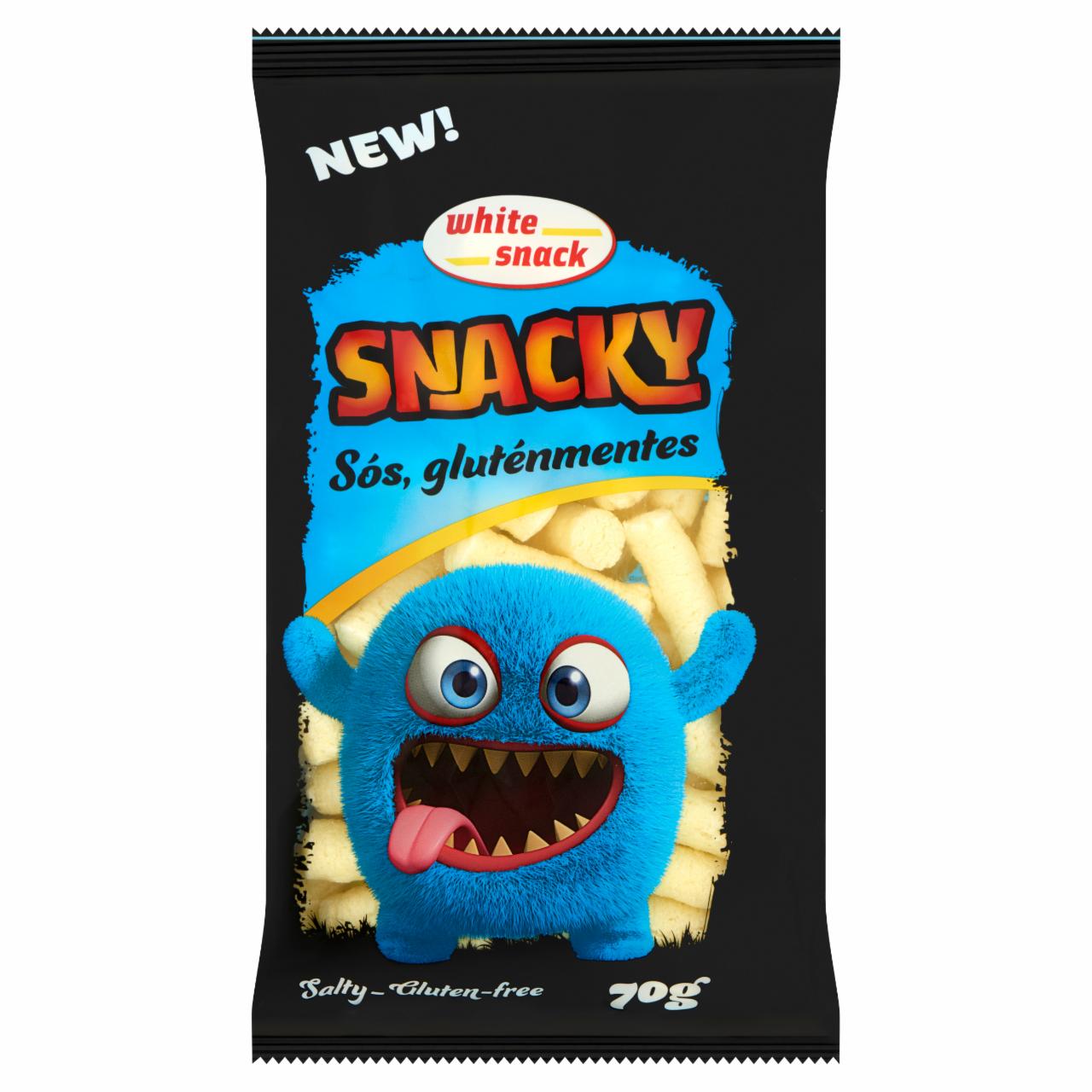 Képek - White Snack Snacky sós extrudált kukoricarudacska 70 g