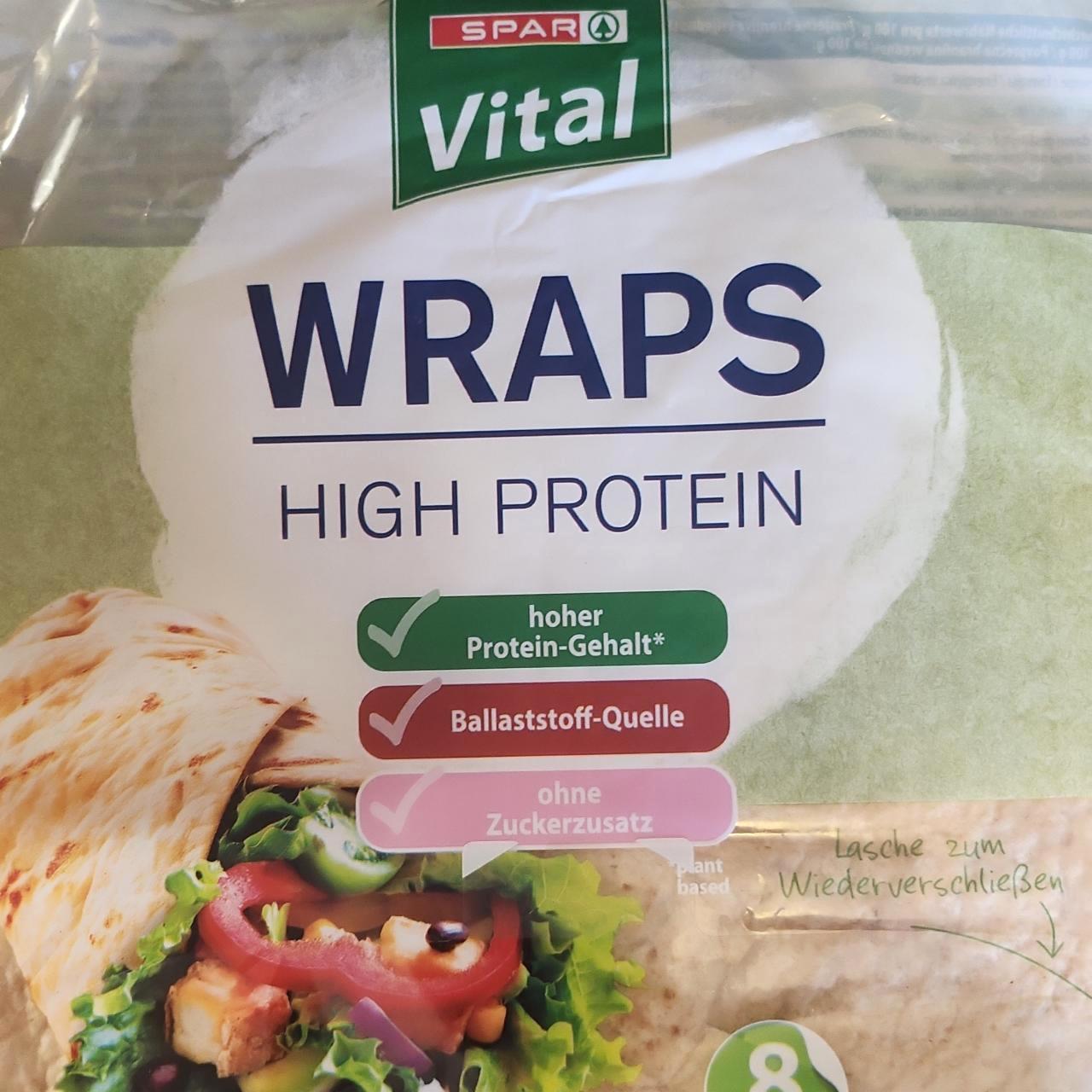 Képek - Wraps high protein Spar Vital