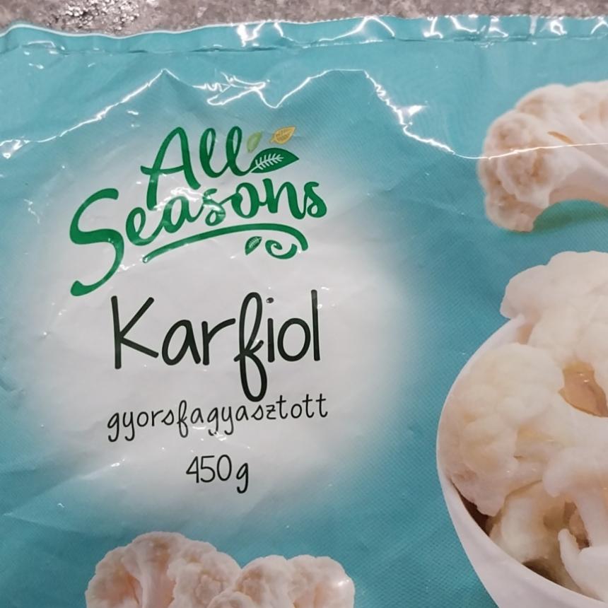 Képek - Karfiol gyorsfagyasztott All Seasons