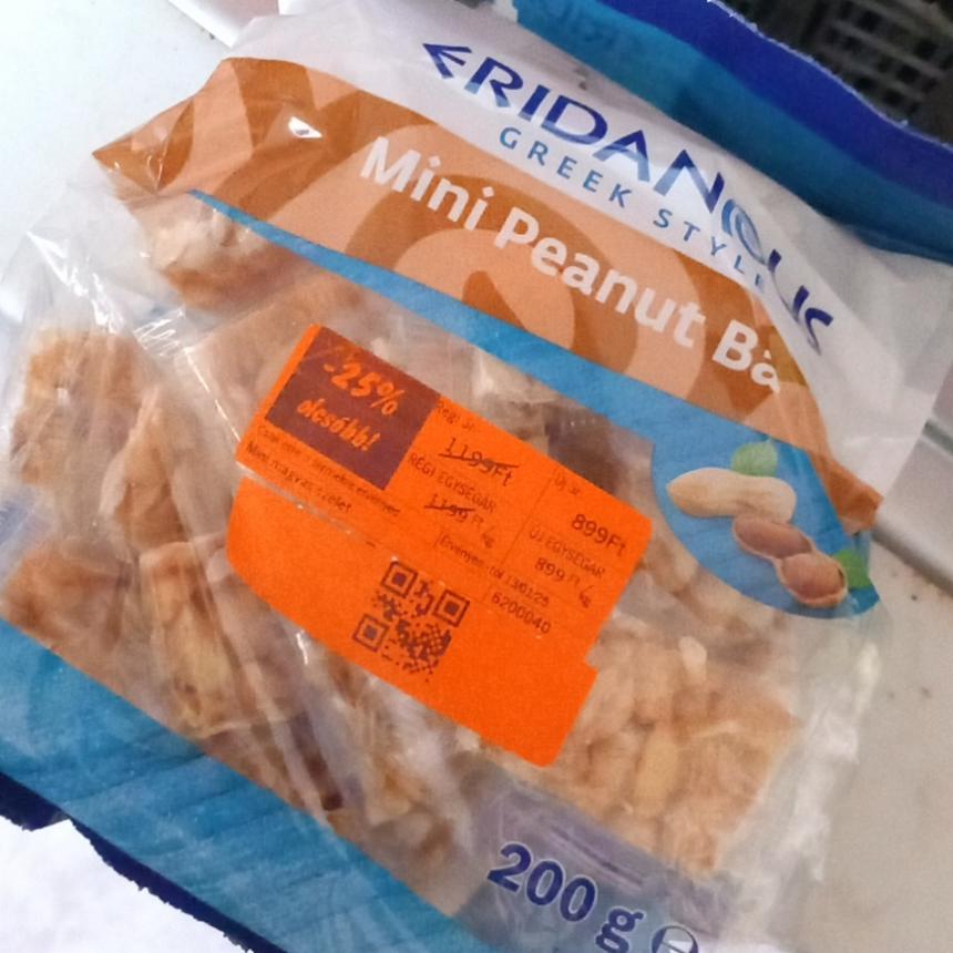 Képek - Mini peanut bar Eridanous