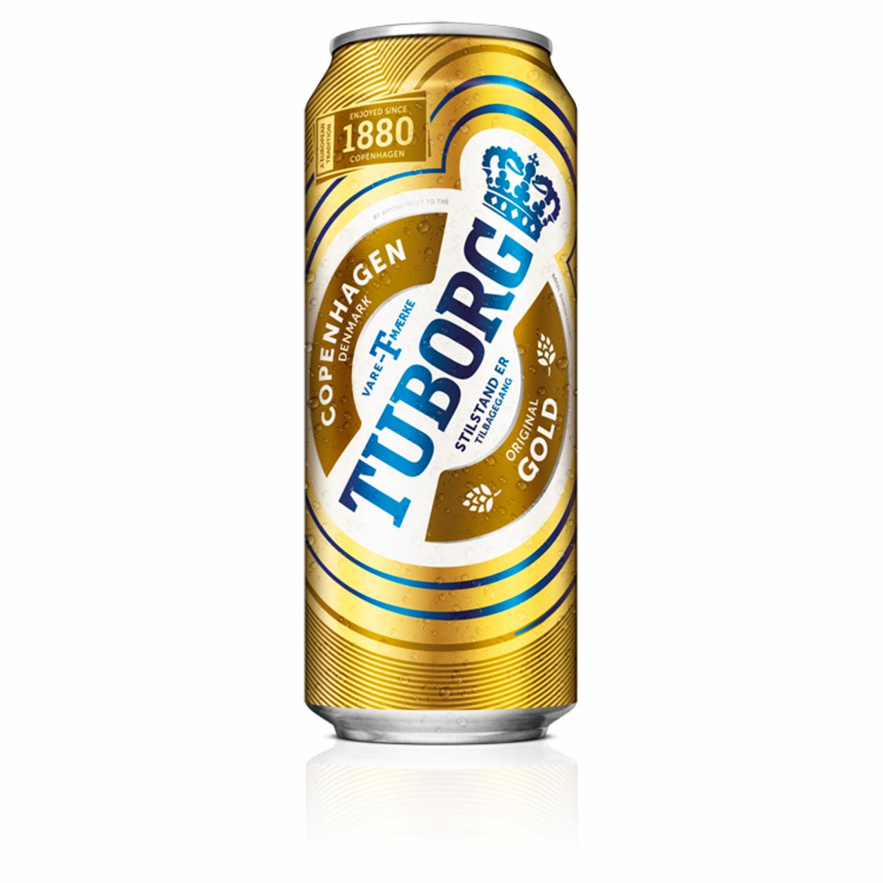 Képek - Tuborg Gold világos sör 5% 0,5 l