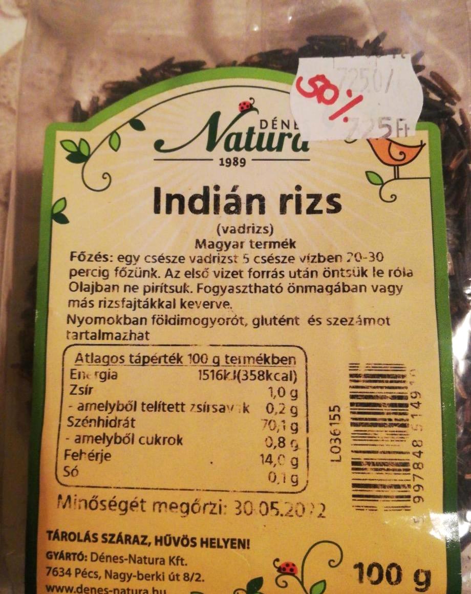 Képek - Indián rizs Dénes Natura