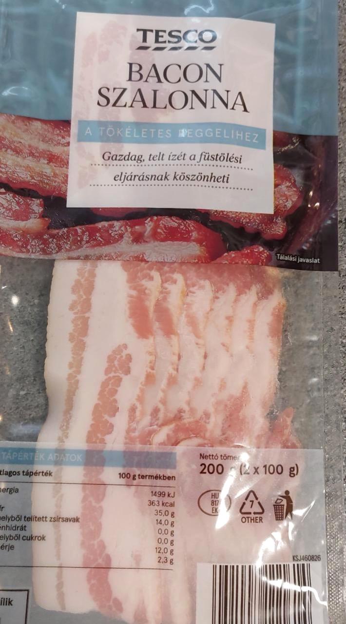 Képek - Szeletelt bacon szalonna Tesco