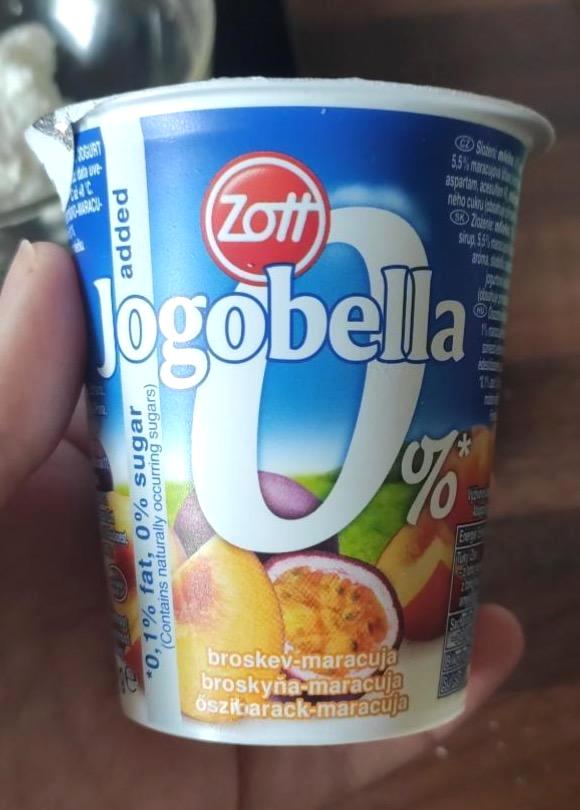 Képek - Jogobella 0% őszibarack-maracuja joghurt Zott