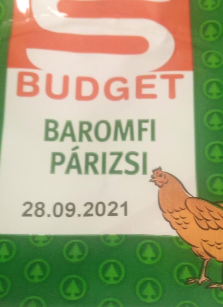 Képek - Baromfi párizsi S Budget