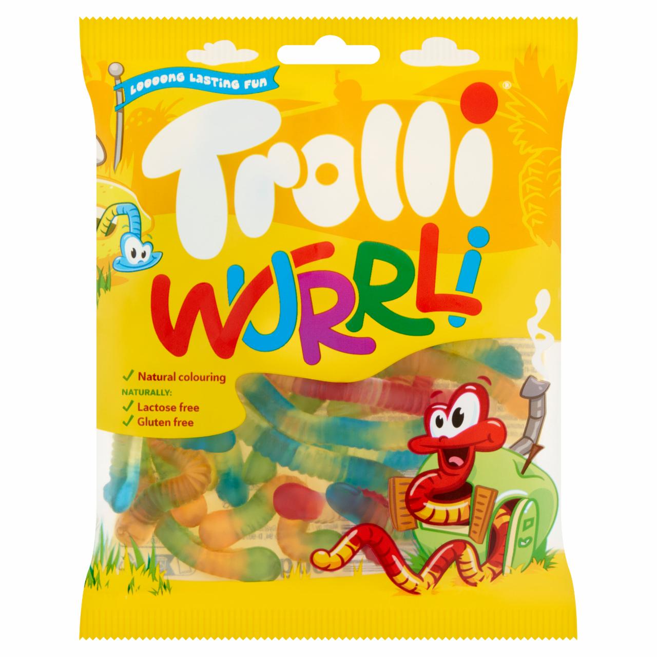 Képek - Trolli Wurrli gumicukorka 100 g 
