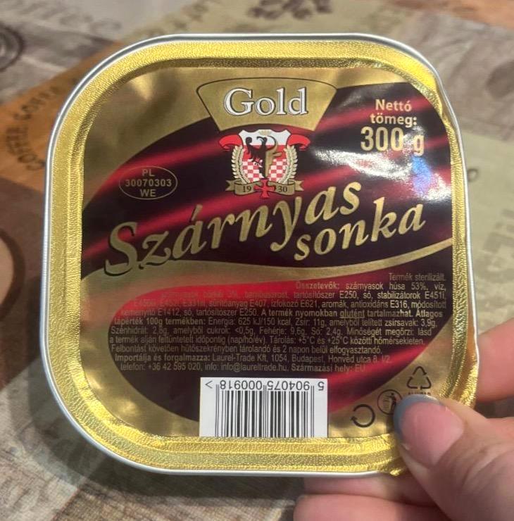 Képek - Szárnyas sonka vagdalt Gold