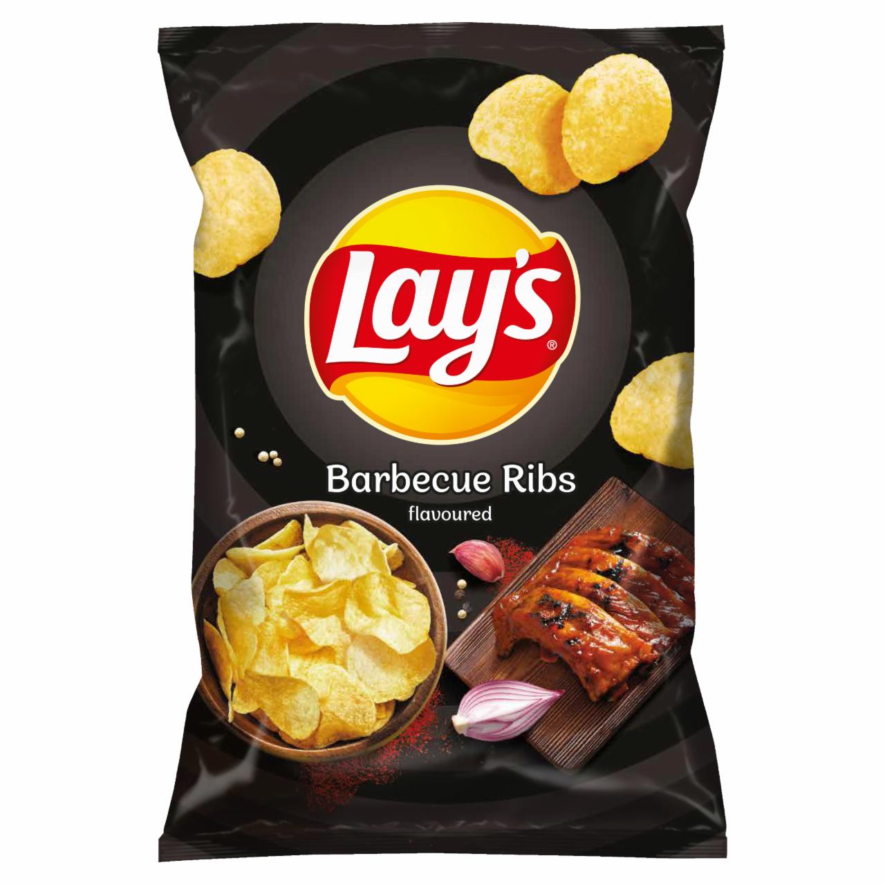Képek - Lay's burgonyachips BBQ borda jellegű ízesítéssel 140 g