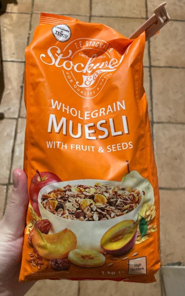 Képek - Wholegrain muesli with fruit & seeds Stockwell & Co.