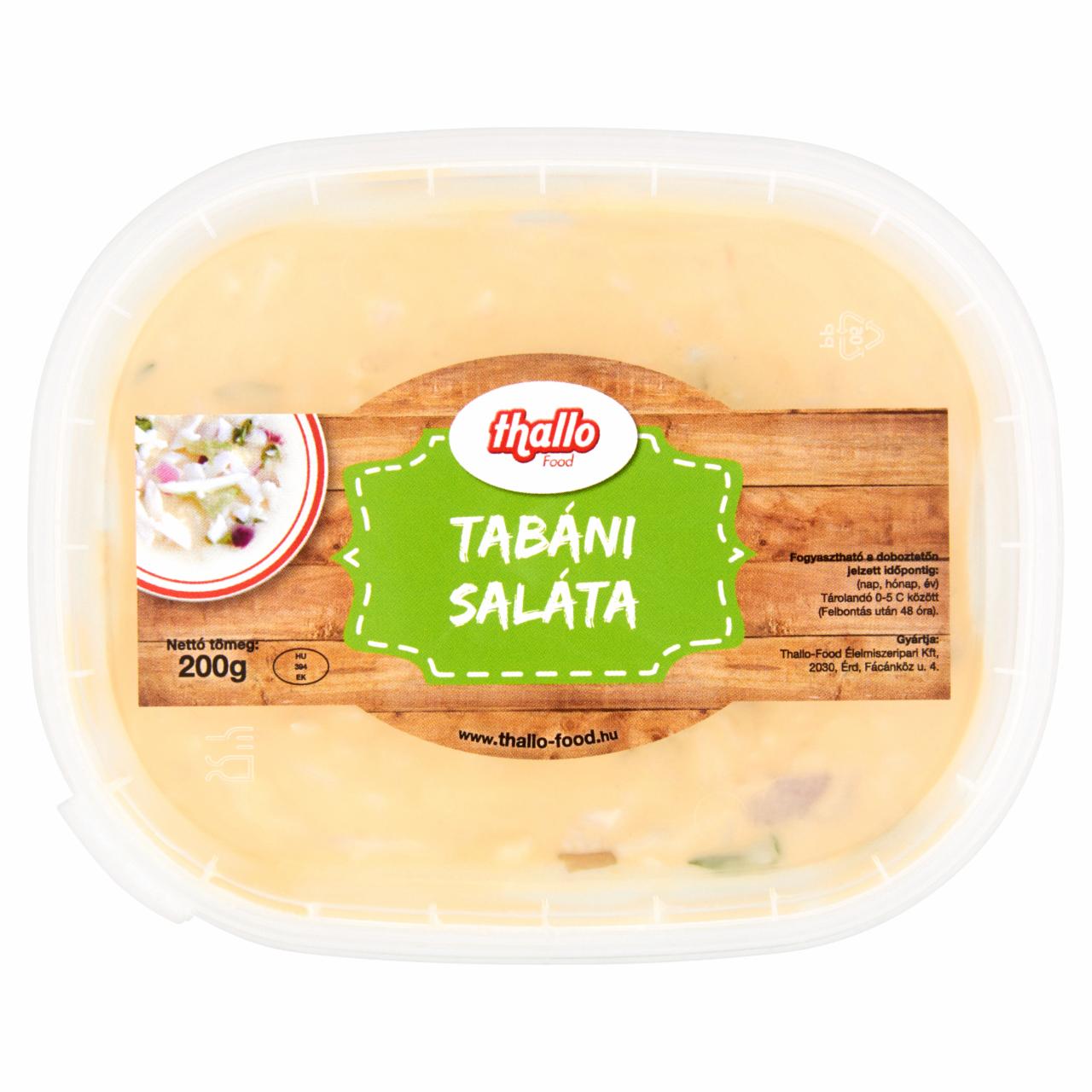 Képek - Thallo Food tabáni saláta 200 g