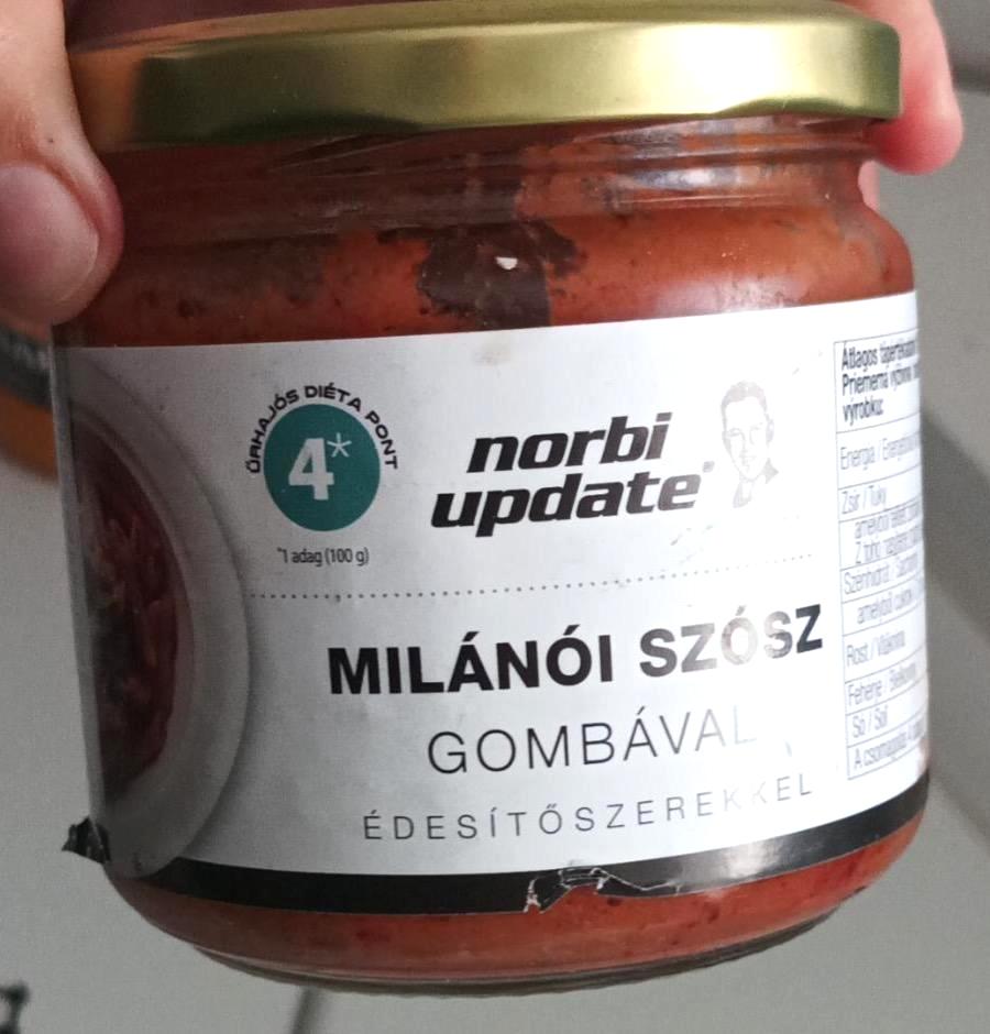 Képek - Milánói szósz gombával Norbi update