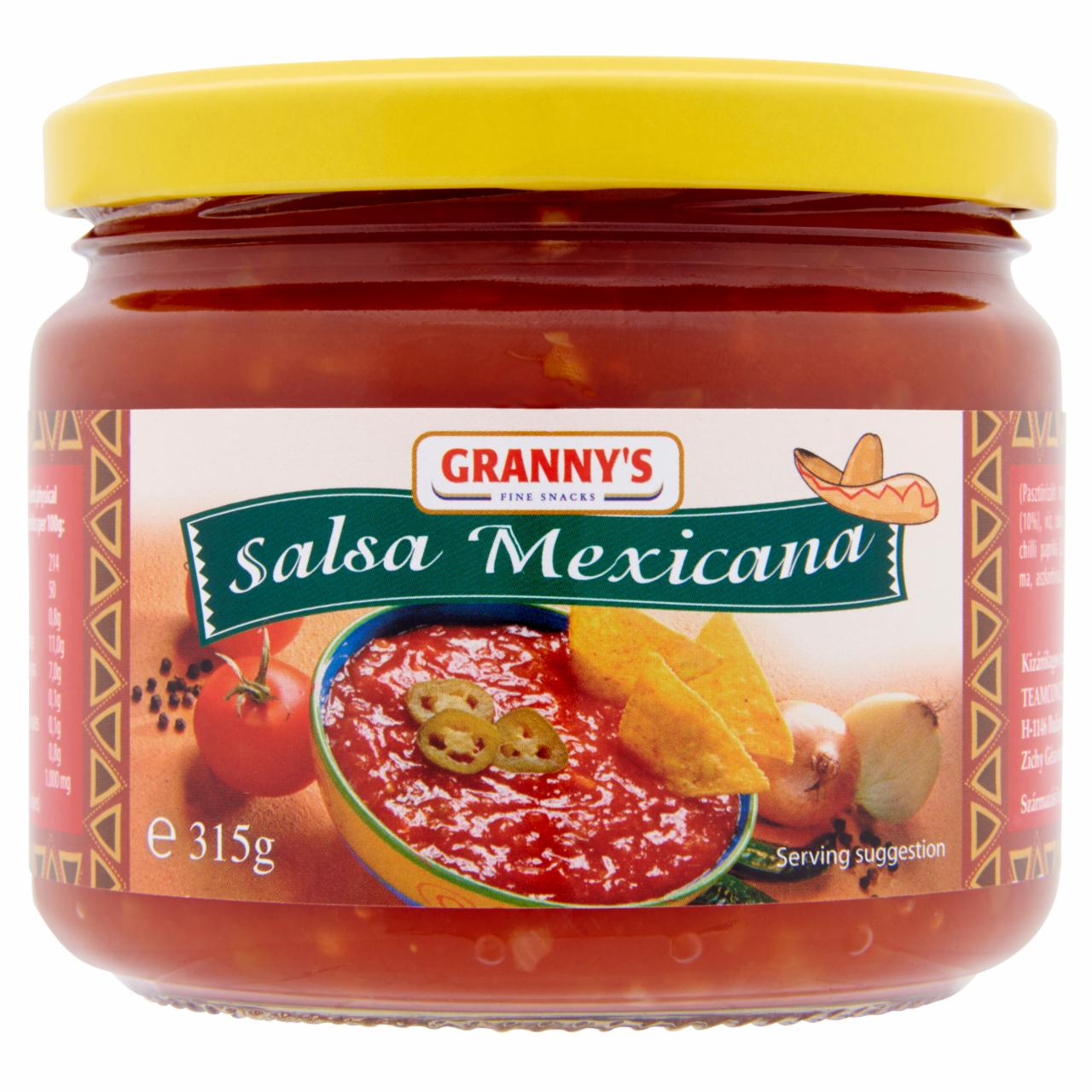 Képek - Granny's Salsa Mexicana szósz 315 g