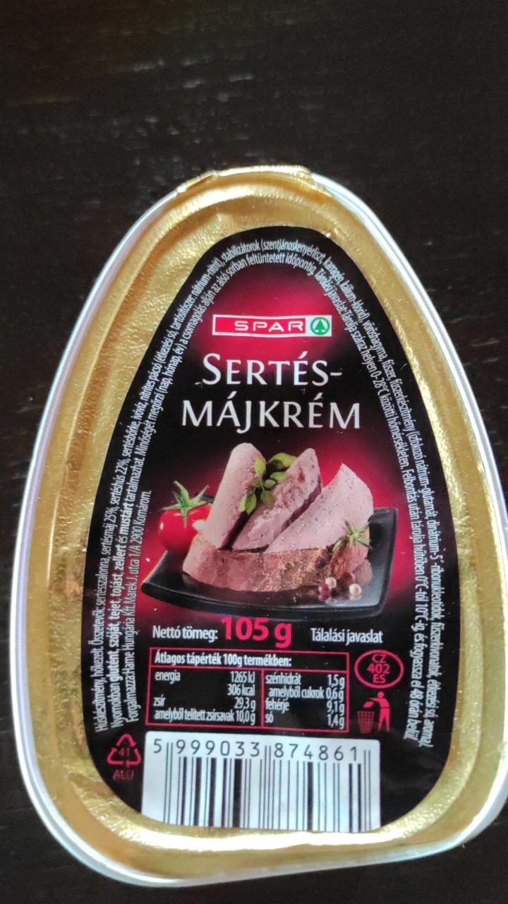 Képek - Sertésmájkrém Spar