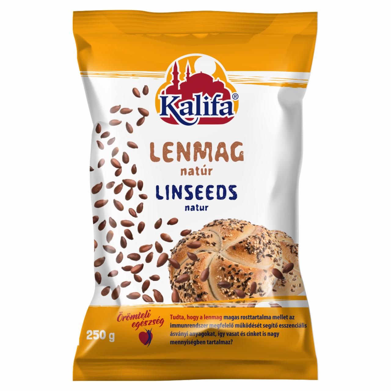 Képek - Kalifa natúr lenmag 250 g