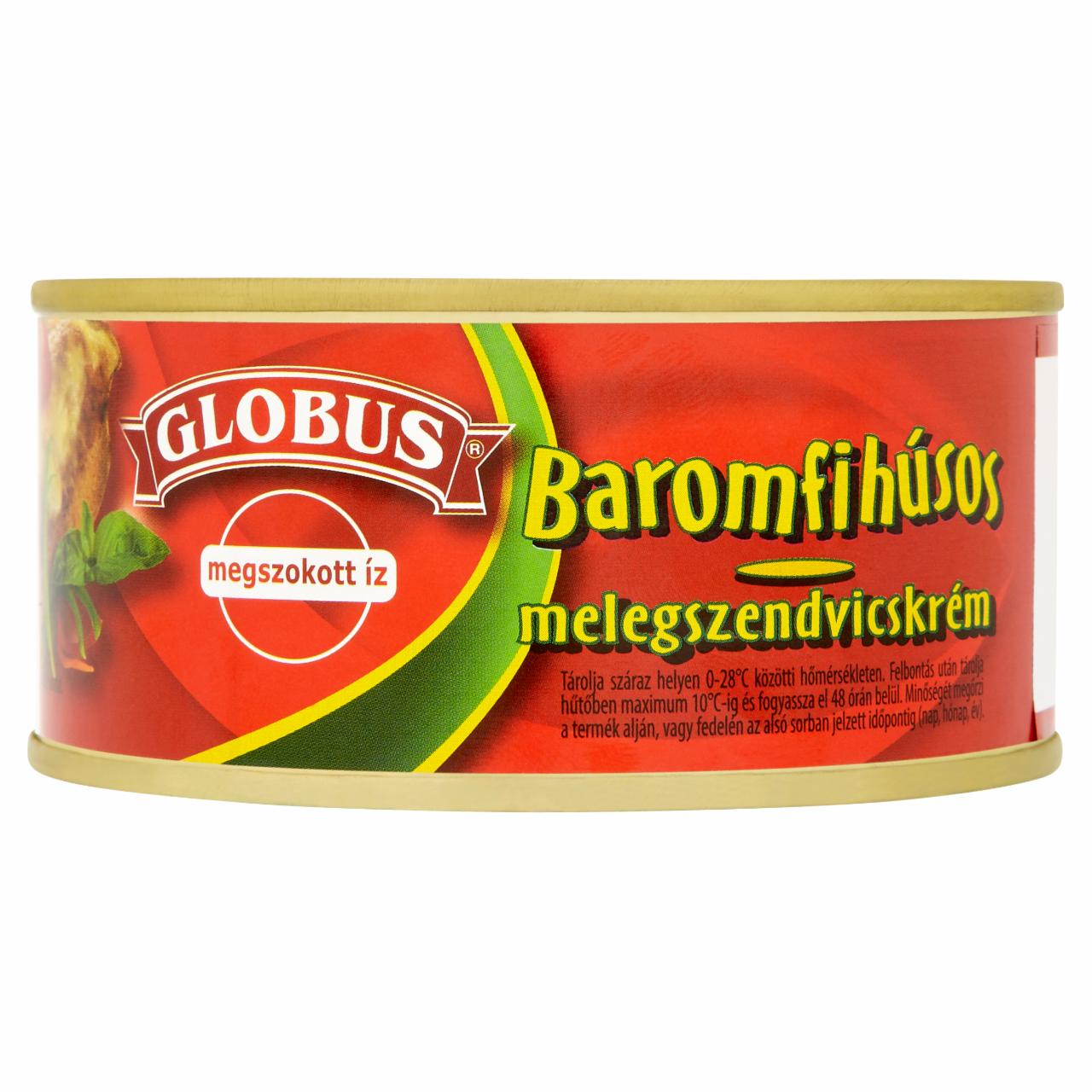 Képek - Globus baromfihúsos melegszendvicskrém 290 g