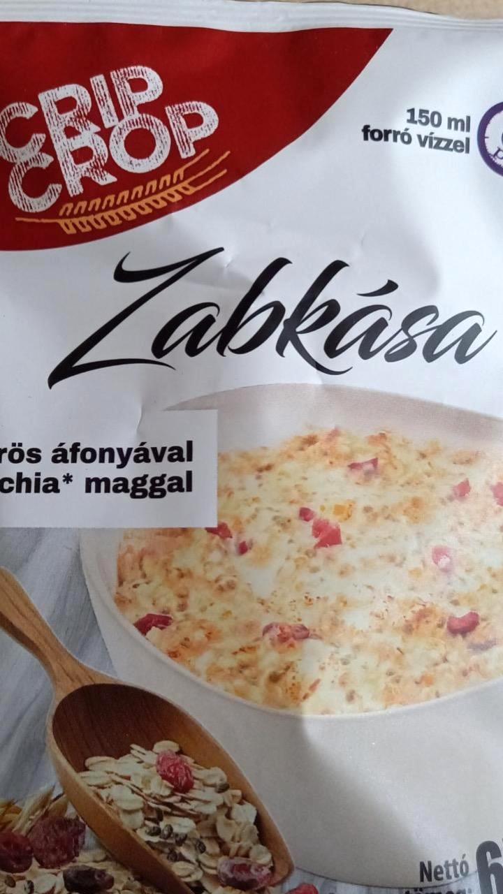 Képek - Zabkása vörös áfonyával és chia maggal Crip Crop