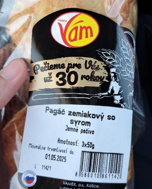 Képek - Pagáč zemiakový so syrom Vamex