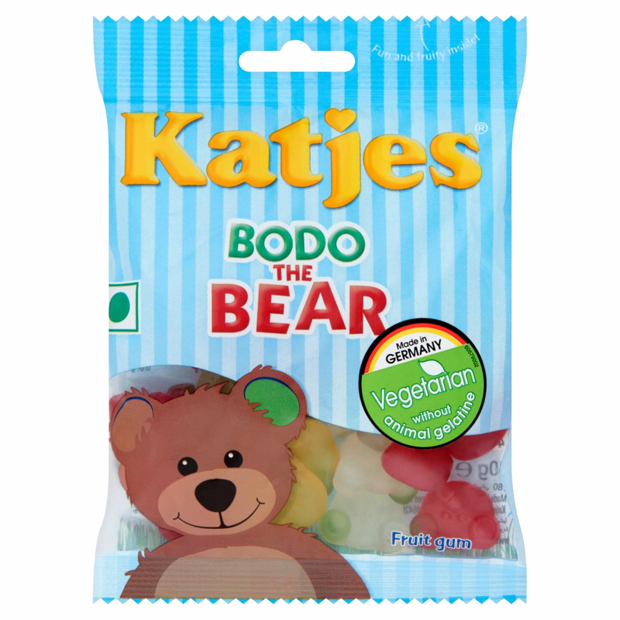 Képek - Katjes Bodo the Bear gyümölcs ízű gumicukorka 80 g
