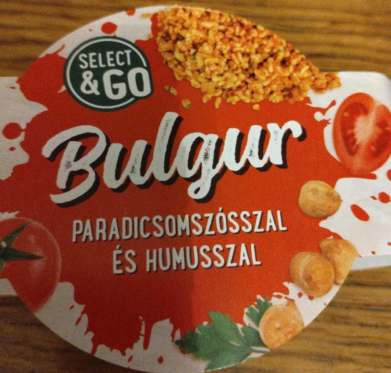 Képek - Bulgur paradicsomszósszal és humusszal Select & Go