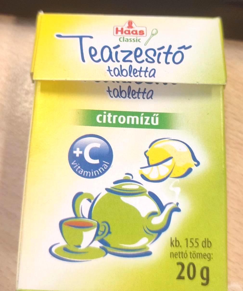 Képek - Teaízesítő tabletta citromízű Haas