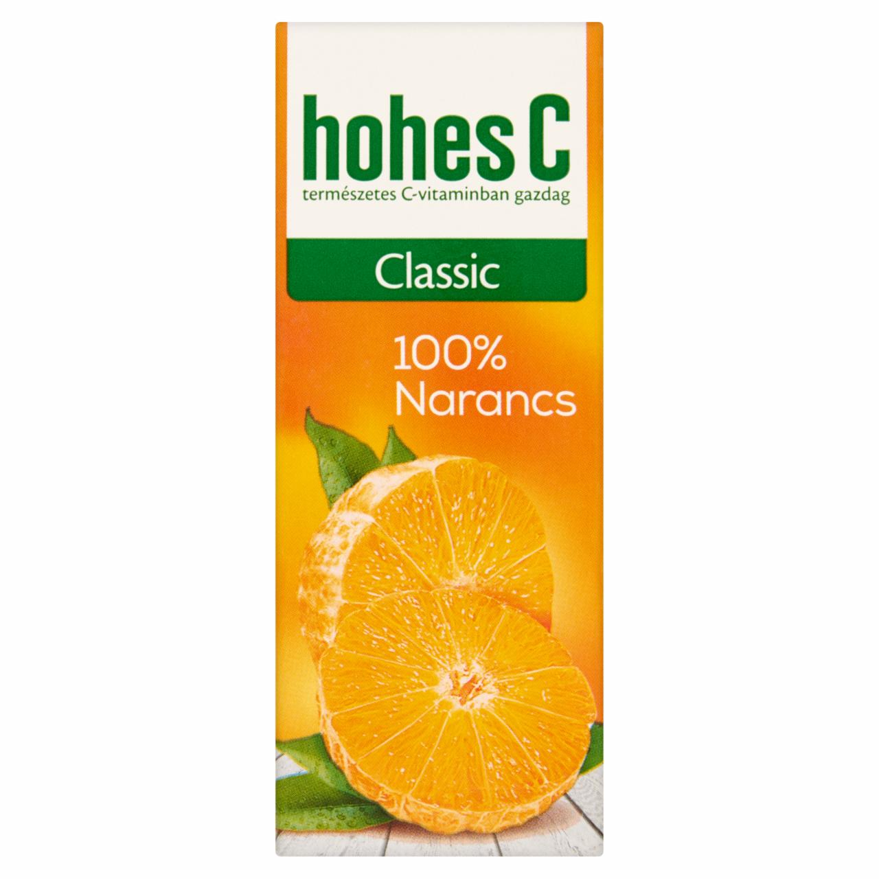 Képek - Hohes C Classic 100% narancslé 0,2 l