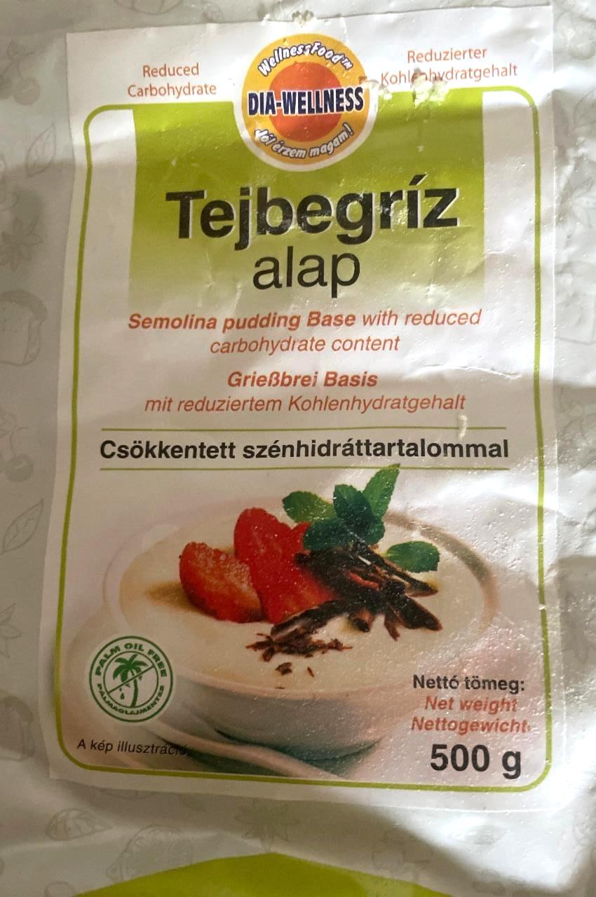 Képek - Tejbegríz alap Dia-Wellness