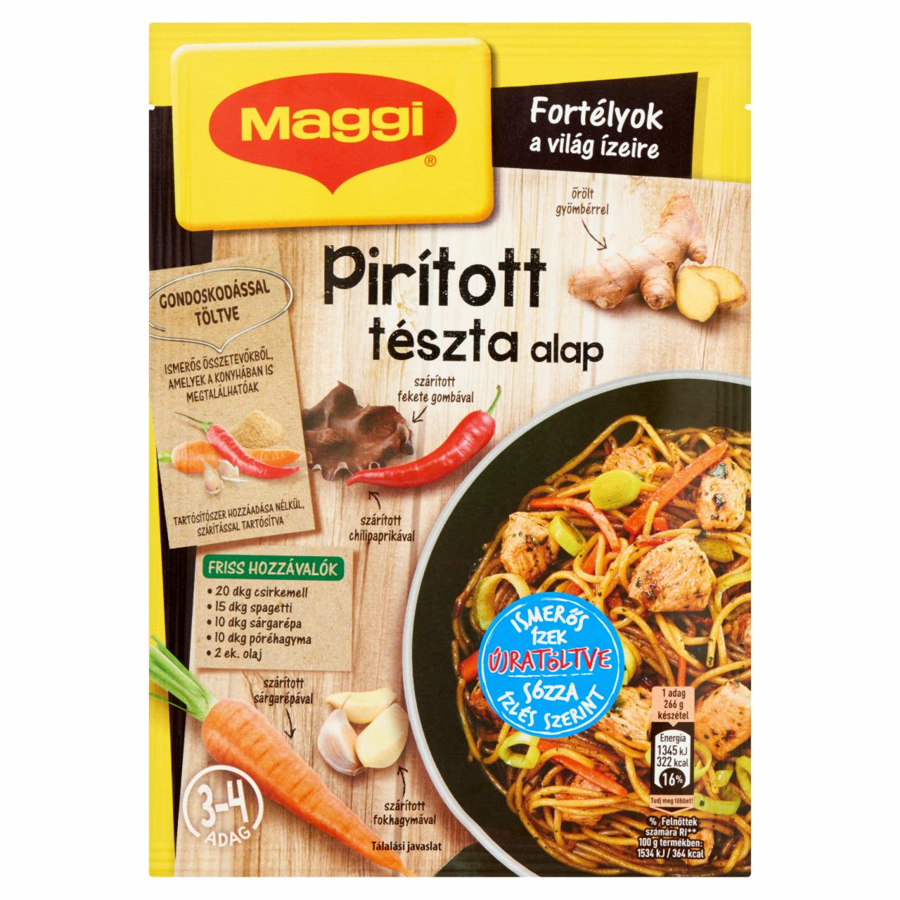 Képek - Maggi Fortélyok a világ ízeire Pirított tészta alap 35 g