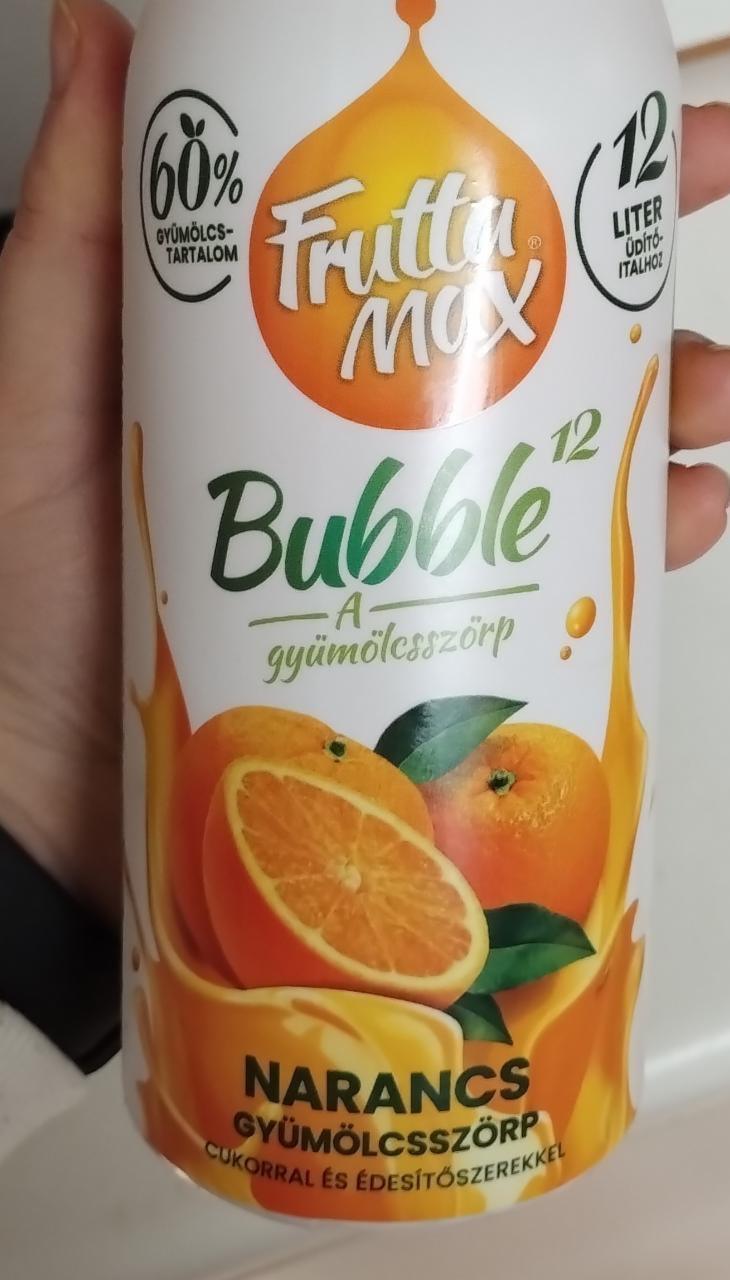 Képek - Bubble12 narancs gyümölcsszörp Frutta Max