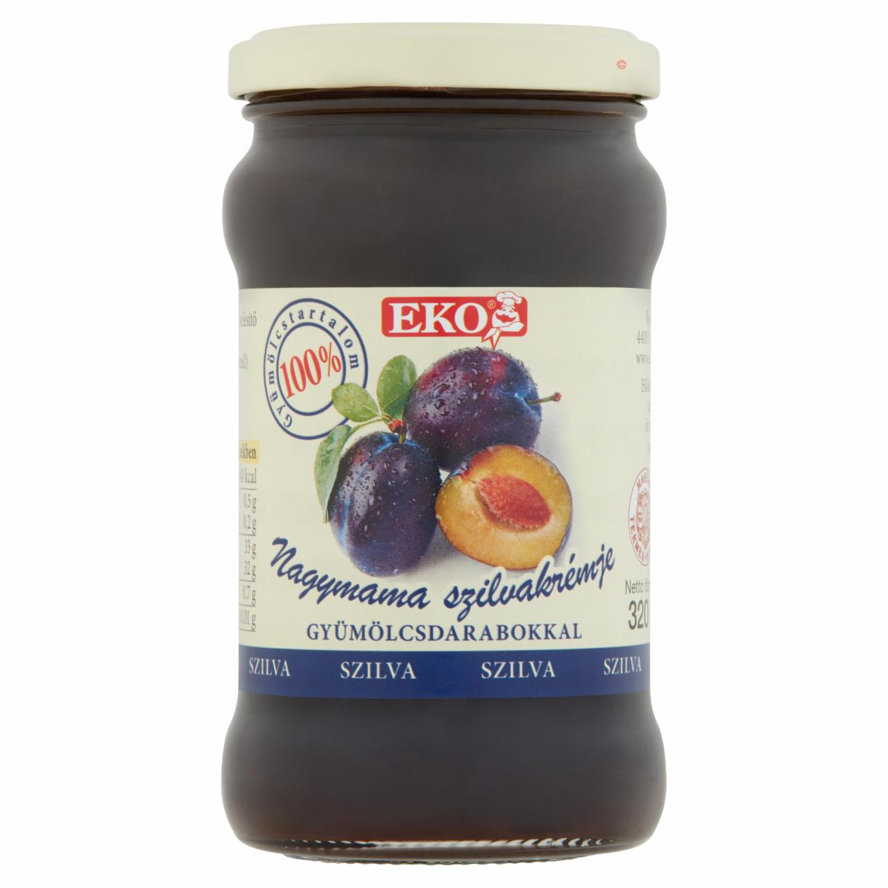 Képek - Eko Nagymama szilvakrémje gyümölcsdarabokkal 320 g