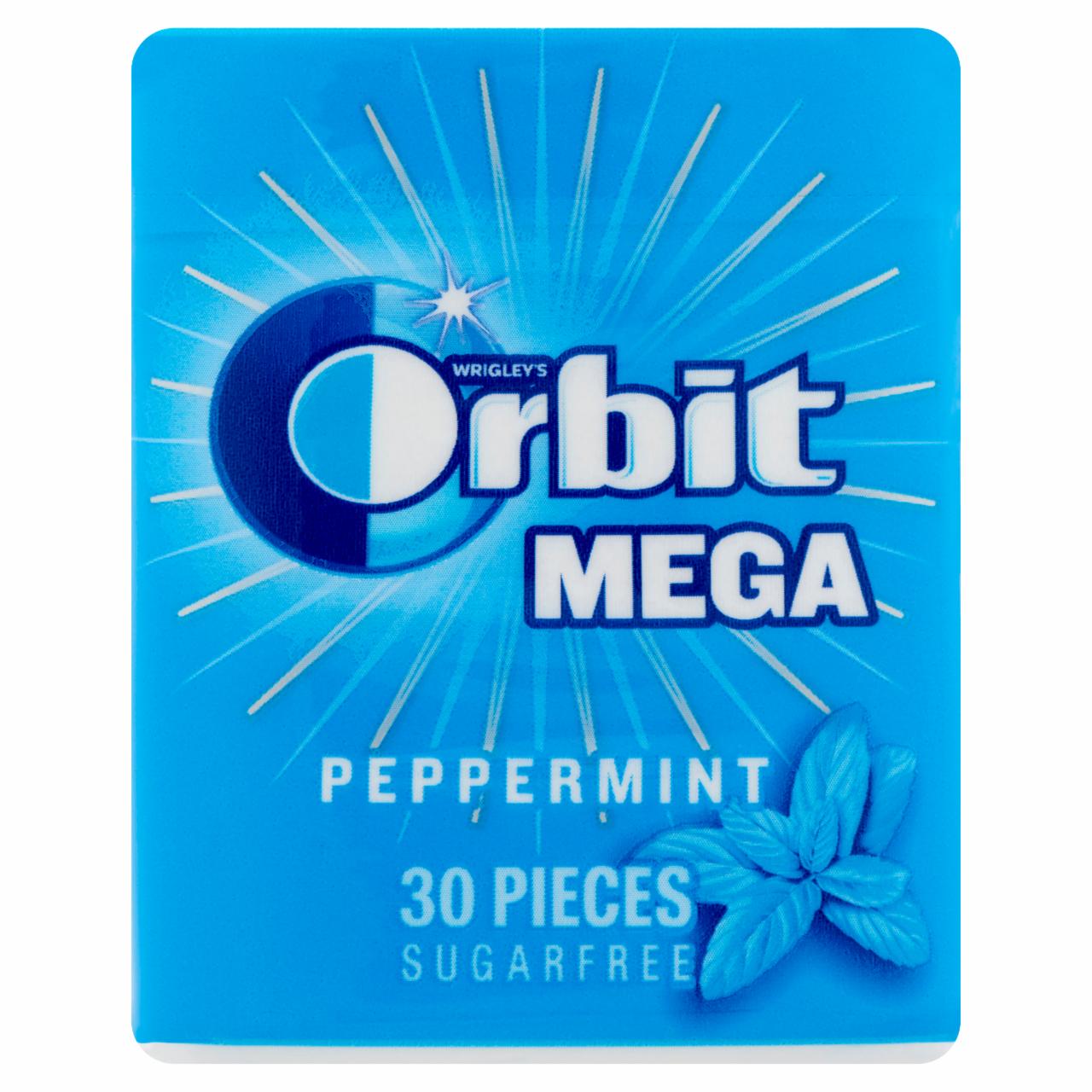 Képek - Orbit Mega Peppermint mentaízű rágógumi 66 g