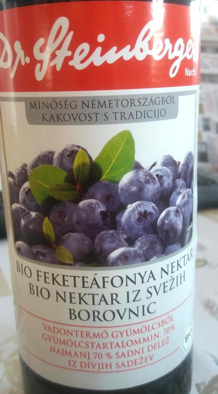 Képek - Bio feketeáfonya nektár 70% Dr. Steinberger